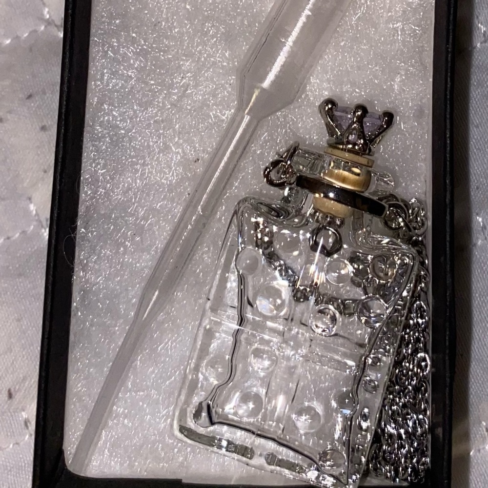 Essential Oil Glass Necklace